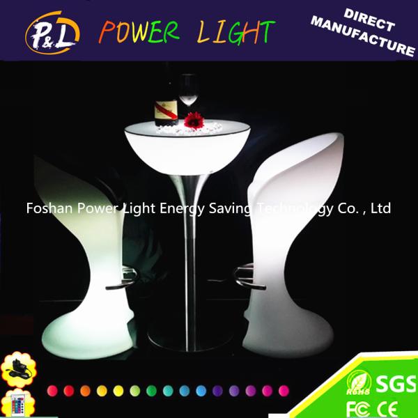 Buy cheap Illuminated Rechargeable LED Plastic Furniture from wholesalers