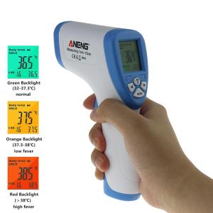 Buy cheap Precise Infrared Forehead Thermometer Non Contact Smart Convenient Gun Shaped from wholesalers