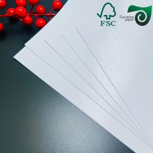 Buy cheap 90-350gsm C2S Paper Sheets With Smooth Surface Double Side Gloss Finish from wholesalers