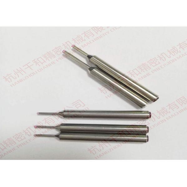 Stainless Steel Coil Winding Nozzle Ruby Tipped Scratch Proofing / Stiffness