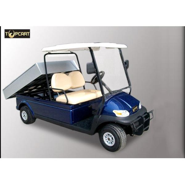 Quality Blue Color Street Legal Golf Utility Vehicles With Curtis 400 A Controller for sale