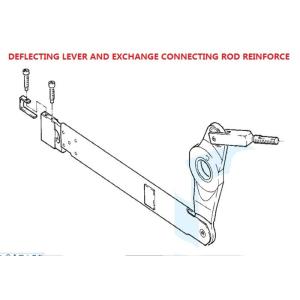Buy cheap P7100 Sulzer Projectile Looms Spare Parts Deflecting And Treadle Lever from wholesalers