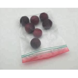 Double zip seal packaging bag, Double sealed food storage custom printed plastic