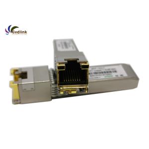 Buy cheap 30m 10GBASE-T Copper SFP+ RJ45 Transceiver from wholesalers