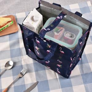 Buy cheap Fresh Keeping Insulated Cooler lunch Bag With Silk Screen Printing from wholesalers
