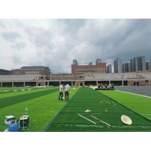 Advanced Weaving Technique Synthetic Grass Field With Disease Resistant Yarn