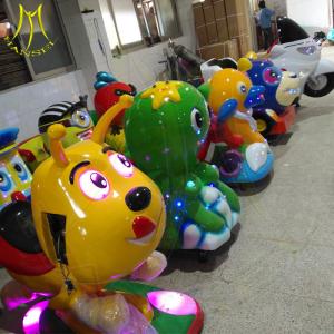 Buy cheap Hansel amusement park fiberglass children indoor rides game machines from wholesalers