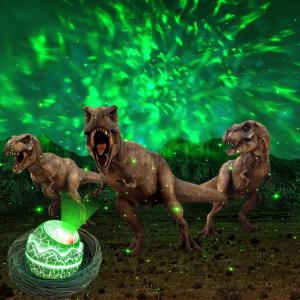 RGB LED Dinosaur Egg Star Projector Remote Control Practical