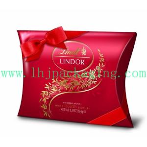 Buy cheap pillow box with ribbon product