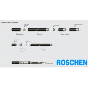 T6 Series Double Tube Core Barrel For Exploration Core Drilling , T6-101 T6-116