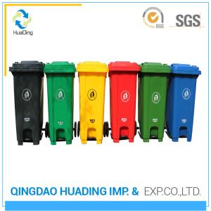 Buy cheap 120L dustbin plastic sale price garbage containers plastic waste bin with wheels garbage bin waste from wholesalers