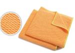 Buy cheap Superpol Structure Microfiber Cleaning Cloth Orange Kitchen Cleaner Cloth from wholesalers
