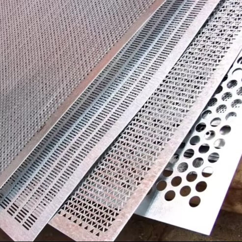 Quality Stainless Steel Metal Plates with Round / Square /Hexagonal Holes for sale