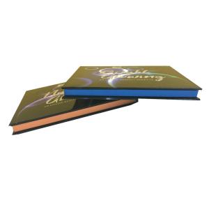 Private Label Eyeshadow Empty Printed Packaging Boxes Magnetic Cardboard Style