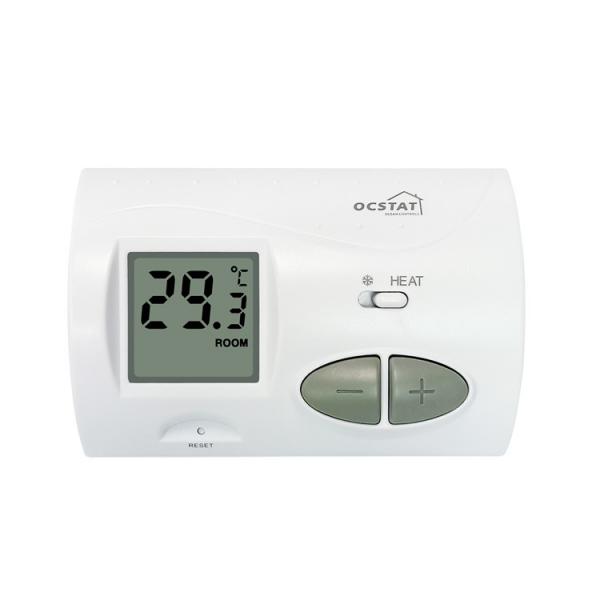 Quality Non-programmable Room Air Conditioner Thermostat With 2*AA Size Battery for sale
