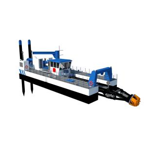 Buy cheap Sand Filling Hydraulic Cutter Suction Dredger Small Sand Dredging Machine from wholesalers
