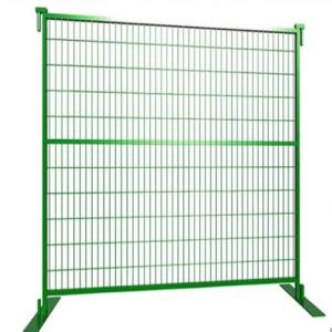 Buy cheap 6'H Commercial CA Style Temporary Fencing PVC Coating With Security Clamps And Accessories Available from wholesalers