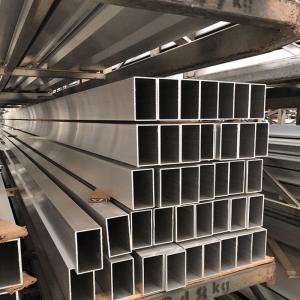 Buy cheap Extruded Aluminum Alloy Tube Profiles 6060 T42 Anodizing from wholesalers