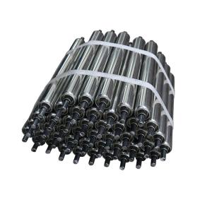 Buy cheap Galvanized Sprocket 50mm Steel Conveyor Roller With 11 Teeth 13 Teeth from wholesalers