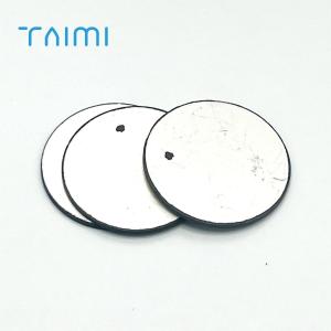 Buy cheap 30*1mm Piezo electronic Disc 10000pF Ultranonic Transducer Ceramic Disc from wholesalers