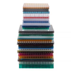 Room Partition Polycarbonate Pc Material Clear 4 Wall Hollow Polycarbonate