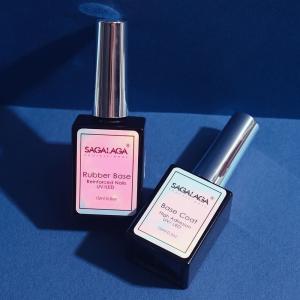 Buy cheap Revolutionize Your Nail Routine with SAGALAGA Base Gel Polish Set Clear Color Functional Gel Base Coat and Top Coat from wholesalers