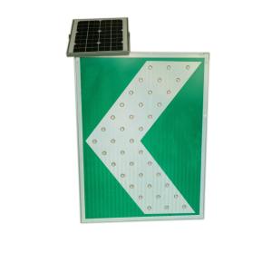 Buy cheap Green Ddurable IP65 Waterproof Solar Chevron Sign With CE Approval from wholesalers