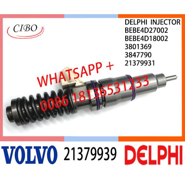 Buy cheap 21379939 BEBE4D27002 Fuel Diesel Injector 21379939 BEBE4D27002 BEBE4D18002 3801369 3847790 E3.18/E3 for VOL PENTA MD13 from wholesalers