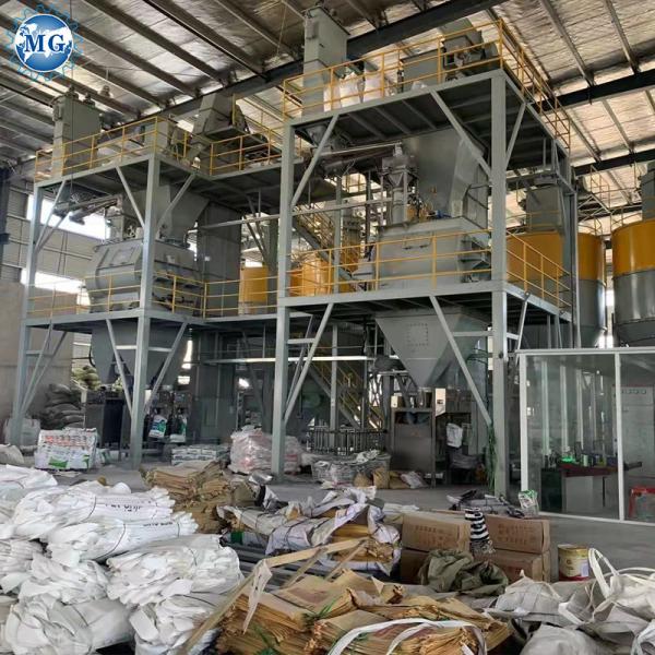 Quality Full Automatic Tile Adhesive Making Machine 200KW Intelligent PLC for sale