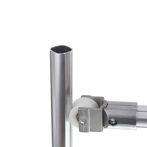 Buy cheap DYE28-28 Grooves Support Rollers Aluminum Lean Pipe from wholesalers