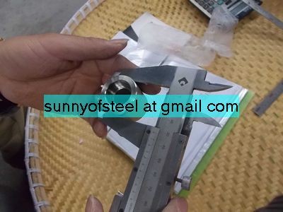 Buy cheap aSTM A182 F51/2205/UNS S31803/1.4462 forged socket threaded elbow tee cap cross coupling from wholesalers