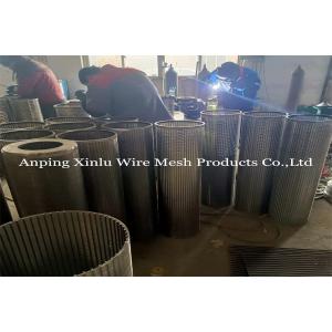 Welding Ring Johnson Wedge Wire Screen Pipe With Point Welding Technique