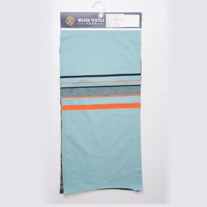 High-End Jacquard Cotton T-Shirt Fabric｜Defined Pattern & Stable Shape