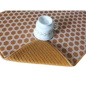 Buy cheap Printing  Microfiber Dish Drying Mats For Kitchen Counter Mat from wholesalers