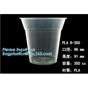 Custom Disposable Plastic CPLA Lids Compostable Coffee Lid PLA Biodegradable Cup