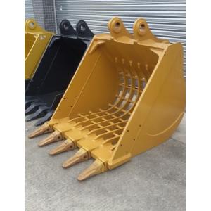 Buy cheap 8.7cbm Excavator Rock Skeleton Bucket Customized Color from wholesalers