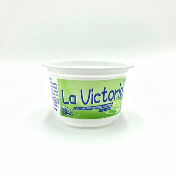 Buy cheap 400g Yogurt Plastic Cup Offset With Lids from wholesalers