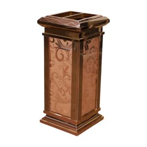 Hotel Elevator Entrance Square Ground Ash Barrel Business Building Hallway