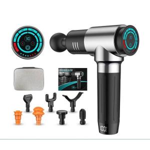 China 5 Speeds Cordless Hammer Massager Handheld Massage Gun With Replaceable Battery on sale