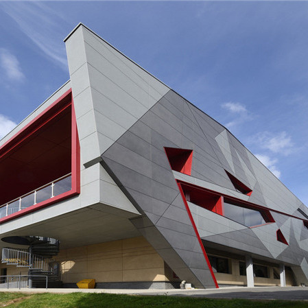 Quality Prefabricated Aluminum Wall Cladding Panel PVDF / Powder Coating For Building Decoration for sale