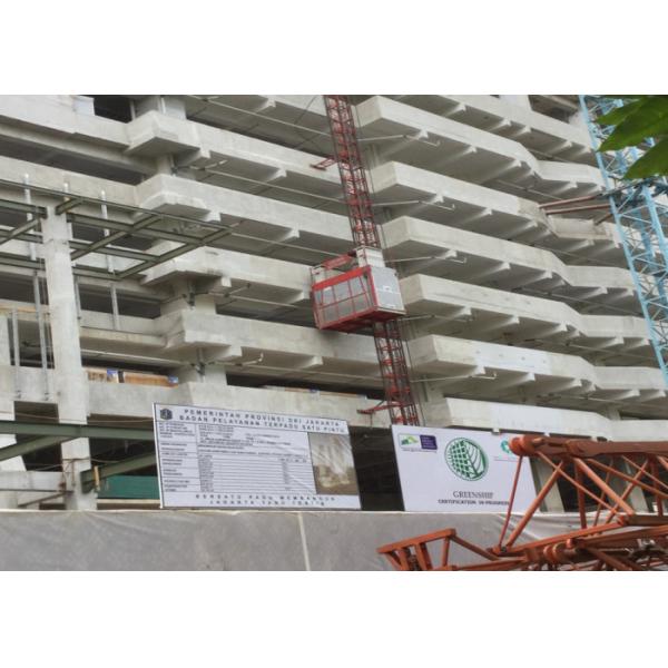 Quality Building Construction Passenger Hoist , Weight Building Construction Lift for sale