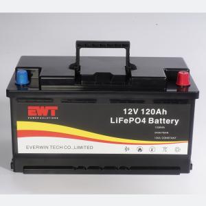 Buy cheap IFR32700 IFR26650 12V 120AH Industrial Packaging Lithium Battery Pack Max Charge Voltage 14.6V Rechargeable from wholesalers