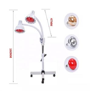 Buy cheap Skin Rejuvenation Physiotherapy Infrared Lamp Time Temperature Control Double Caps from wholesalers