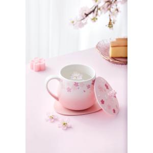 Buy cheap S&K New Spring Summer Flower Ceramic Custom Coffee Mugs Cups with lid as gift for customization from wholesalers