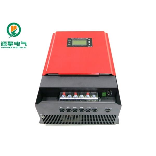 Quality Red MPPT Solar Charge Controller , ROHS Solar Charge Controller For Lithium Batteries for sale