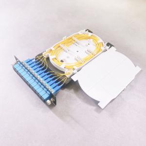 Buy cheap 19 Inch 3U 144 Ports High Density ODF Fiber Optic Patch Panel Rack Mount Slide Type from wholesalers