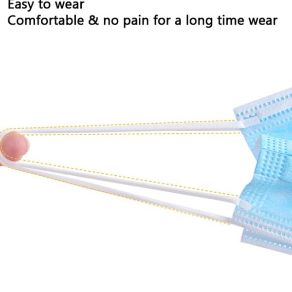 Buy cheap 65G Earloop Surgical Face Mask Breathable With 95% Filtering Efficiency from wholesalers