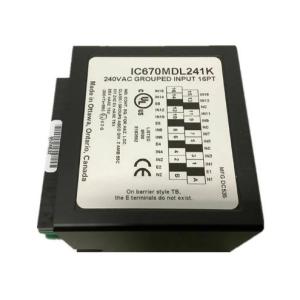 Buy cheap IC670MDL241 GE Discrete Input Module  50mm Net Width from wholesalers