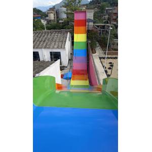 Buy cheap 5-60 Years Old U Shape Water Slide Big Mutilcolor Boomerang Water Slide product