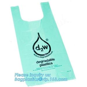 Buy cheap ok compost home certified 100% biodegradable nappy sacks with handle, Strong and durable Baby nappy sacks Made in China from wholesalers